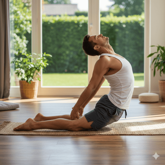 Bridge Pose yoga pose icon